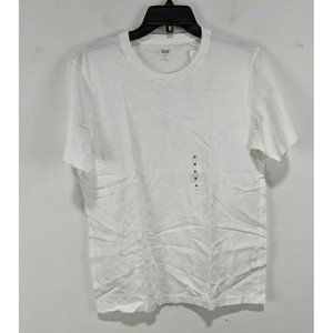 Uniqlo Men's Supima White Medium T-Shirt Size